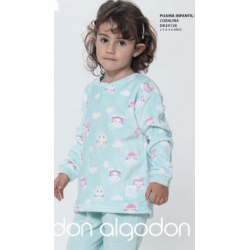 Pijama niña 24126 Don Algodon