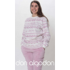 Pijama mujer 24444 Don Algodon